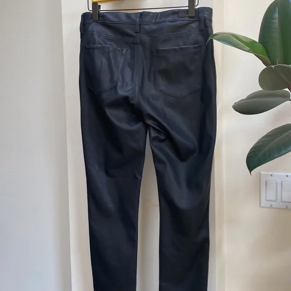 BLANK DENIM NYC whipstitch faux leather pant - Picture 2 of 11